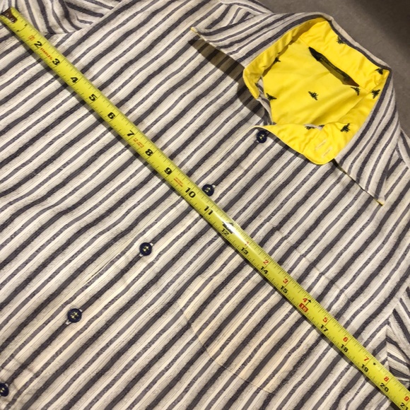 BURTON MEN’S LONG SLEEVE BUTTON DOWN COTTON SHIRT WITH CONTRASTING DETAILS. - Picture 7 of 8